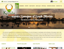 Tablet Screenshot of keralasamajam.net